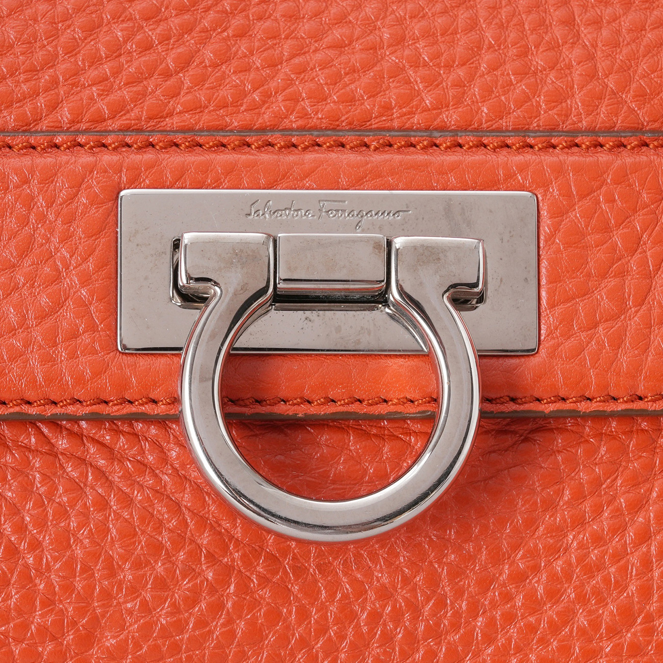 FERRAGAMO(USED)페레가모 간치니 토트백